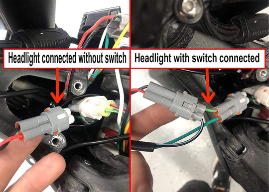 GritShift Stealth Headlight Kill Switch - Electrix