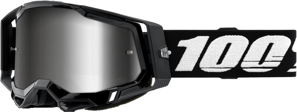 100 Percent Racecraft 2 Goggle Black Mirror Silver Lens - Electrix