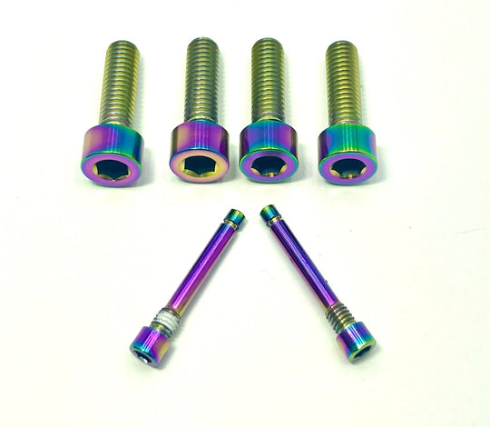 220mm Rotor Titanium Caliper Bolt Kit for Surron, Talaria, Segway - Electrix