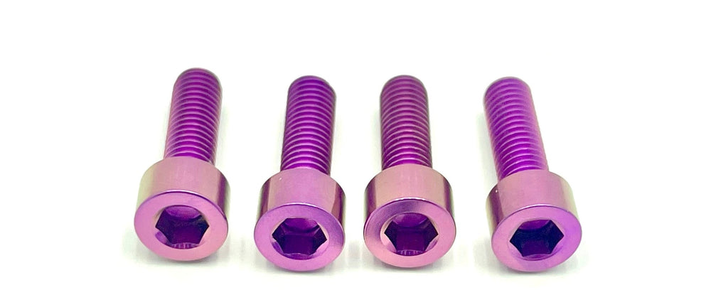 Axle Pinch Titanium Bolts for Fox 40 and Bomber 58 Forks - Electrix