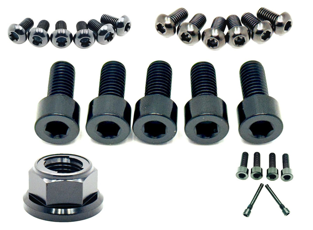 Front and Rear Wheel Titanium Bolt Kit for Surron, Talaria, Segway, 79 Bike, E-Ride Pro - Electrix