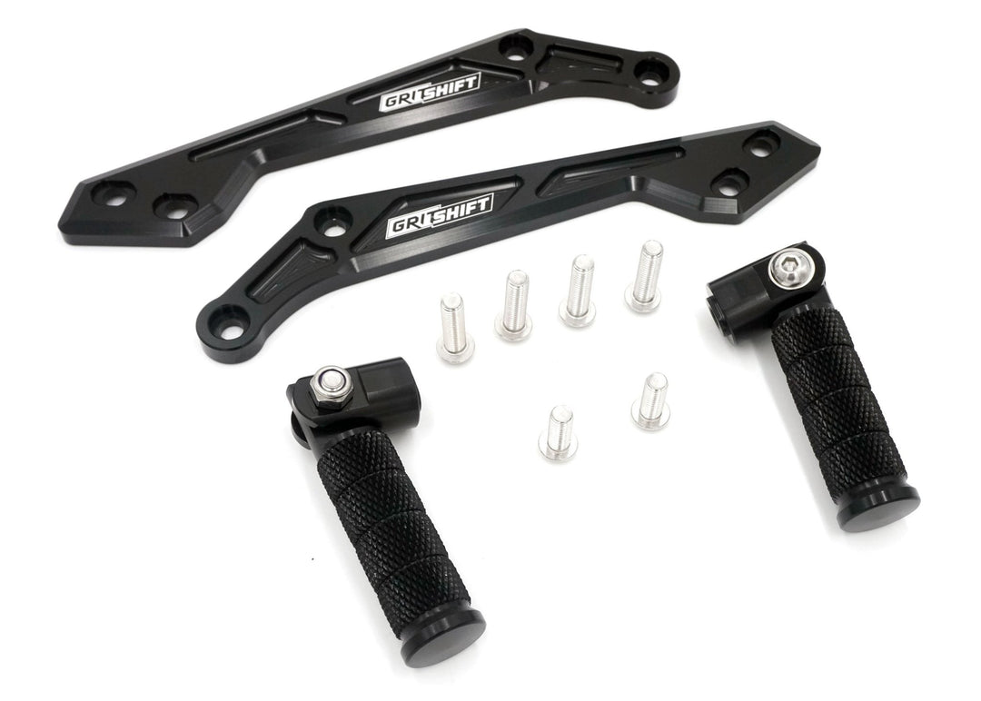 GritShift Aluminum Passenger Footpeg Kit for Sur Ron LBX & Segway X260 - Electrix