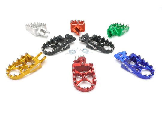 GritShift Billet Mx Wide Footpeg - Electrix