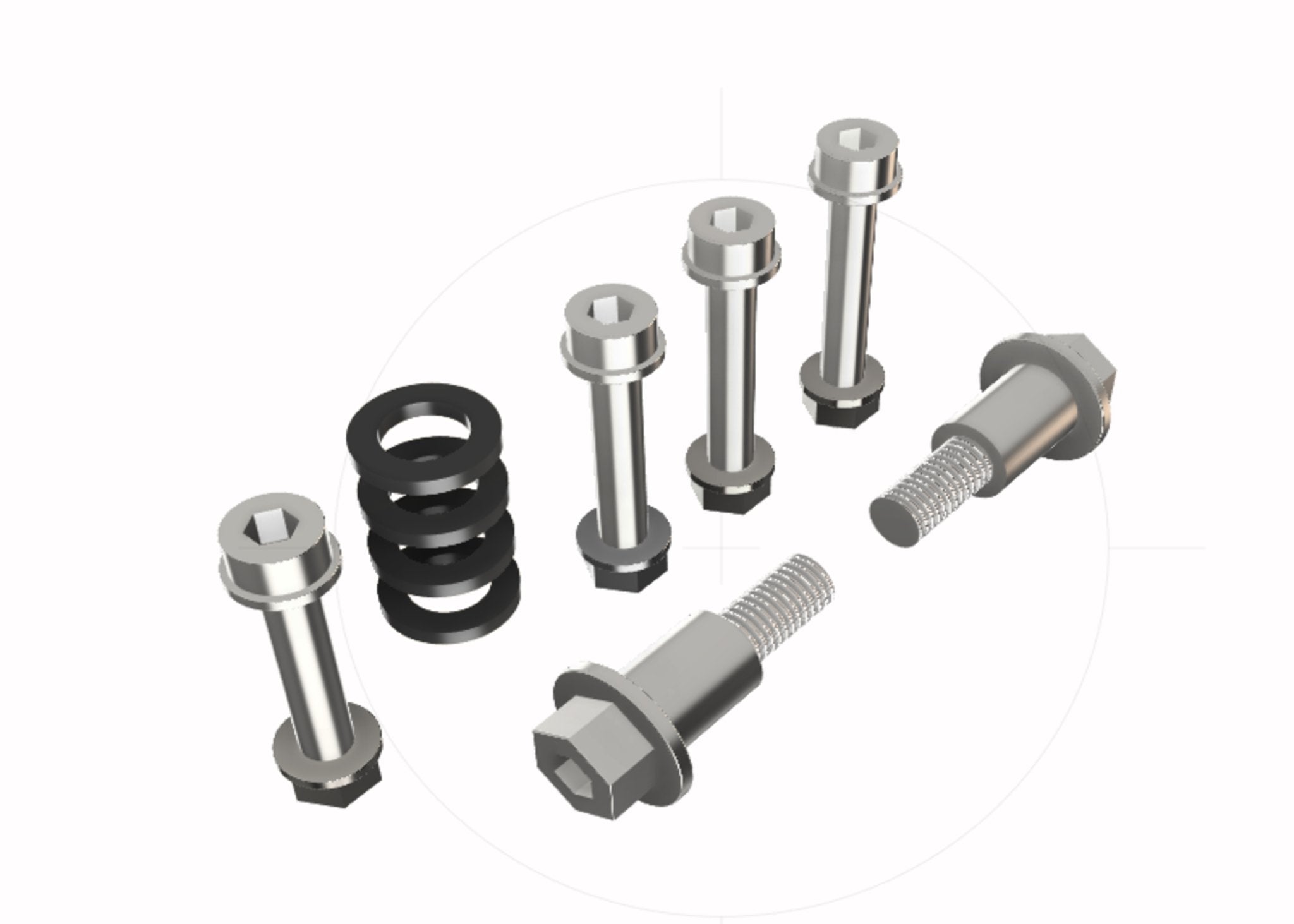 Heavy Hitter Titanium Suspension Hardware - Electrix