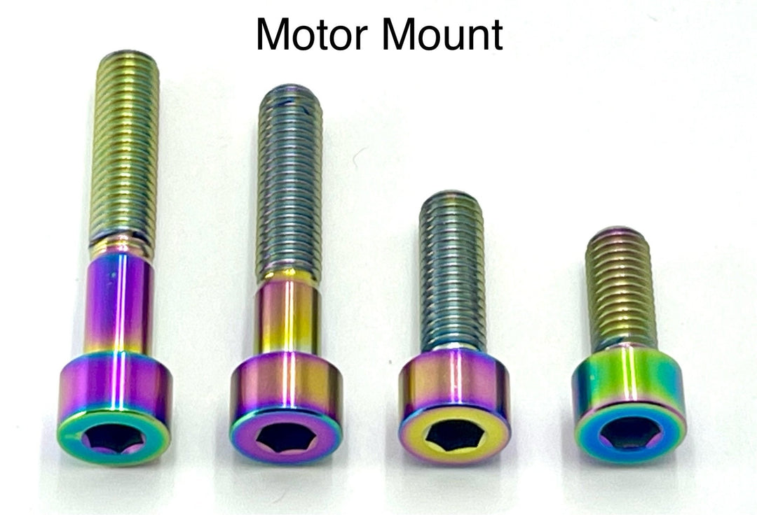 Titanium Motor Bolts - Surron LBS LBX, Segway X160 X260 - Electrix