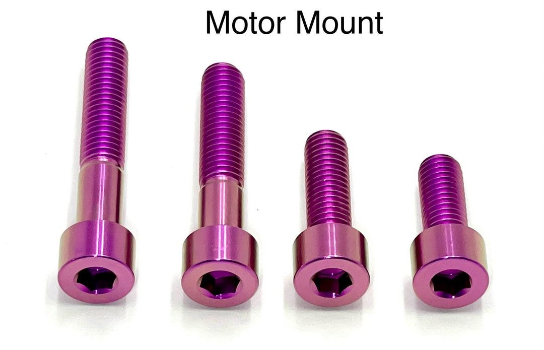 Titanium Motor Bolts - Surron LBS LBX, Segway X160 X260 - Electrix